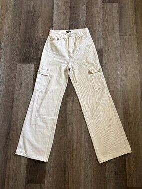 Playboy x Pacsun Flared Denim Cargo Pants